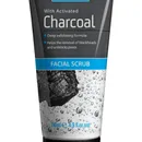 Beauty Formulas, peeling do twarzy oczyszczający z aktywnym węglem, 150 ml