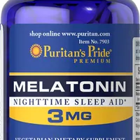 Puritan's Pride, Melatonina, suplement diety, 3 mg, 120 tabletek