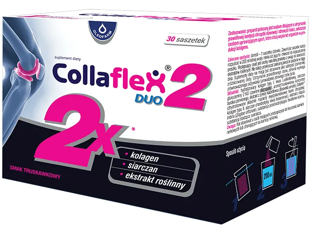 Collaflex Duo, suplement diety, 30 saszetek