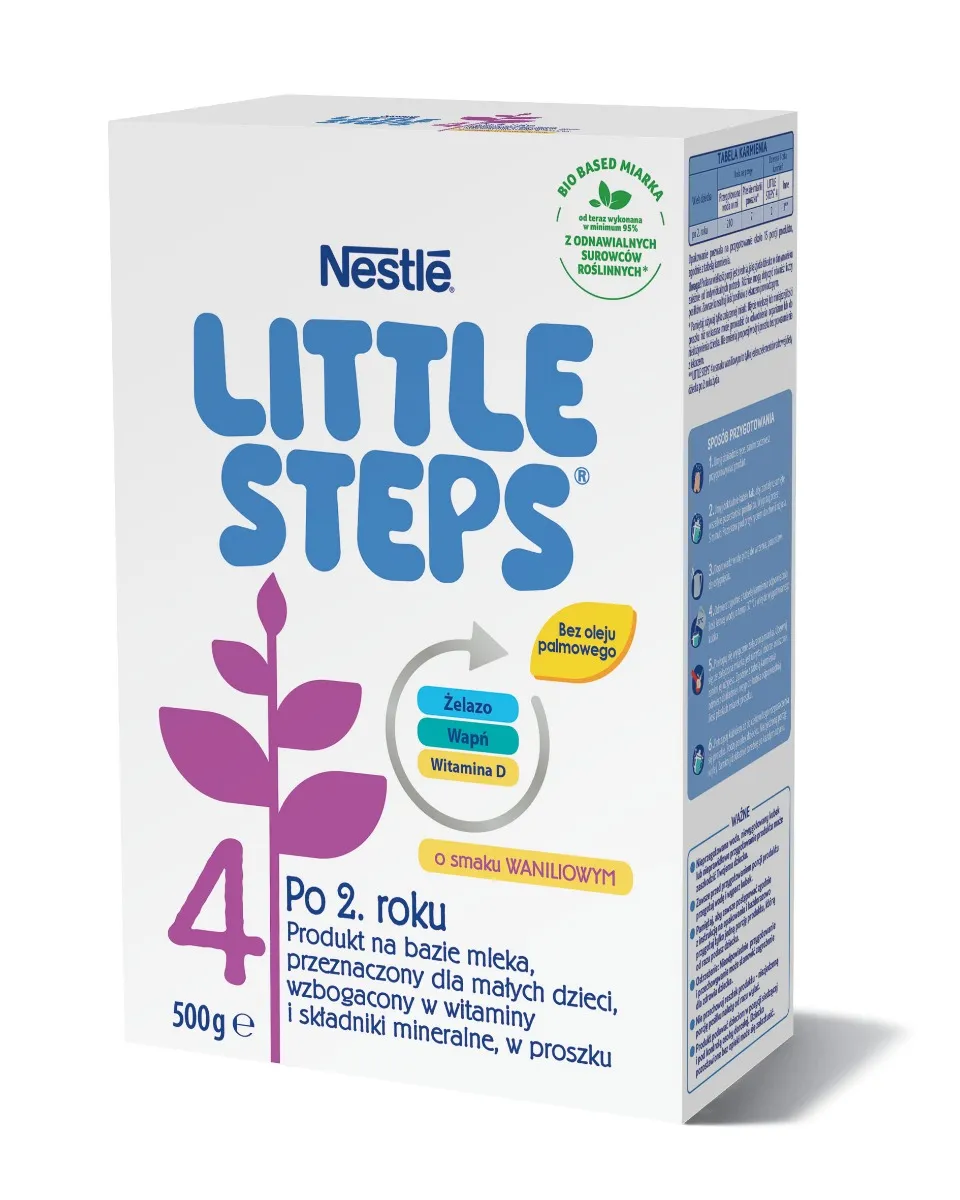 Little Steps 4, mleko modyfikowane dla dzieci po 2. roku życia, 500 g