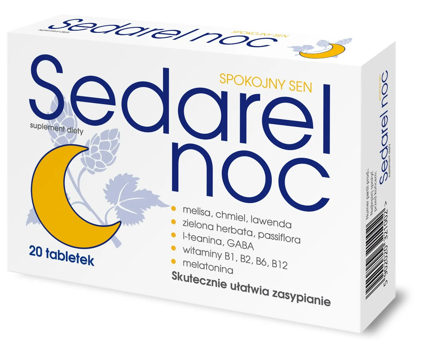 Sedarel NOC, 20 tabletek