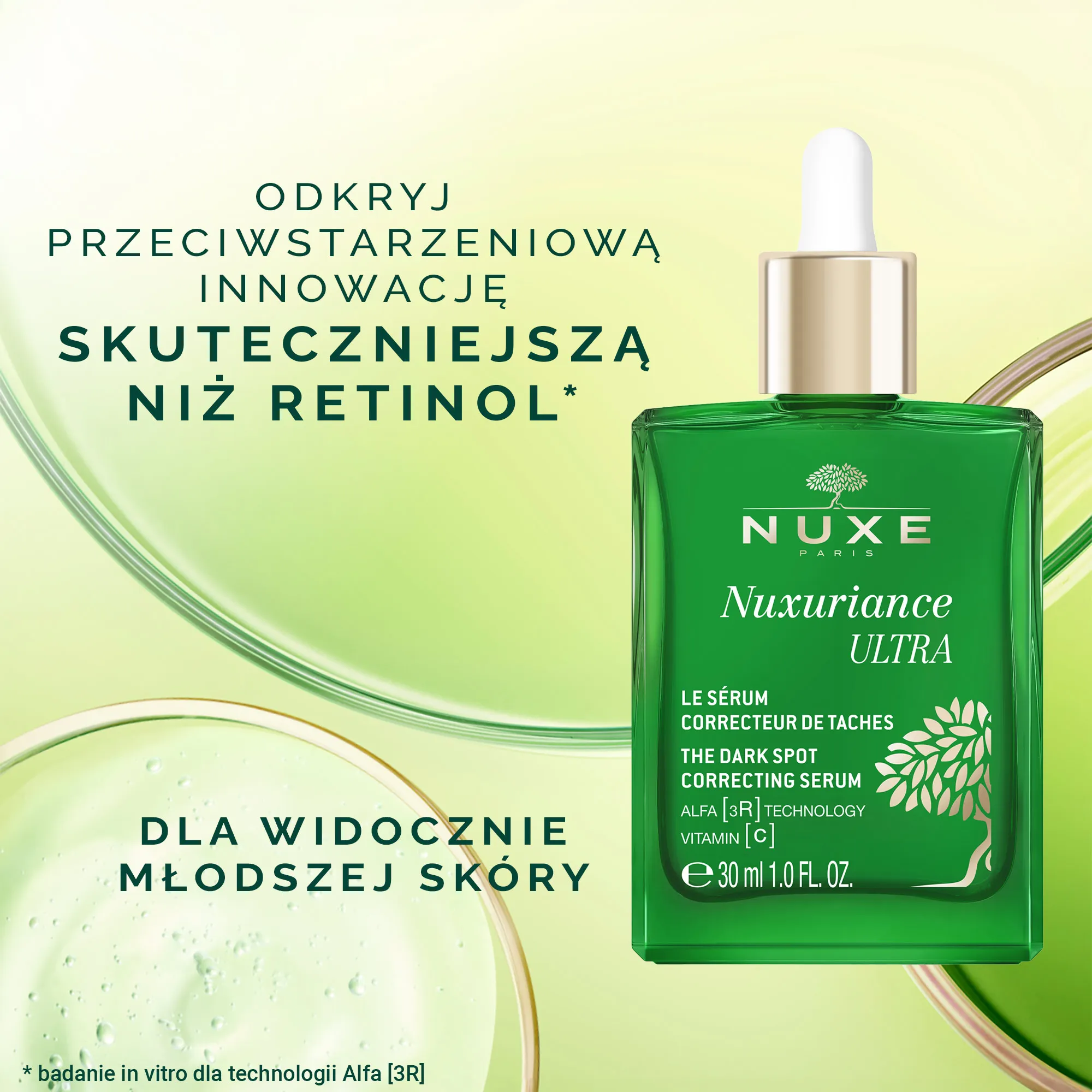 NUXE Nuxariance Ultra serum do twarzy przeciwstarzeniowe, 30 ml 