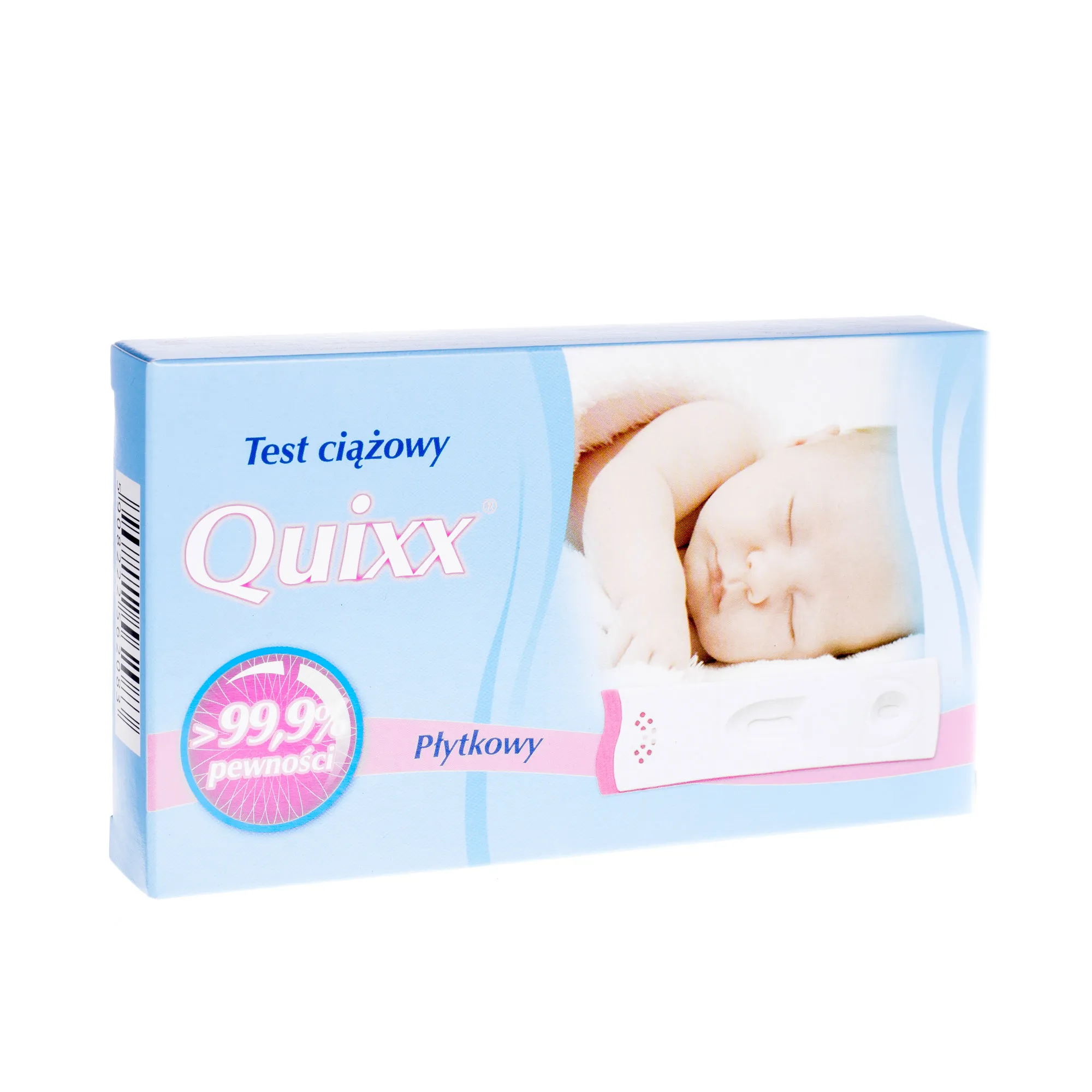 Quixx test ciążowy płytkowy, 1 szt.