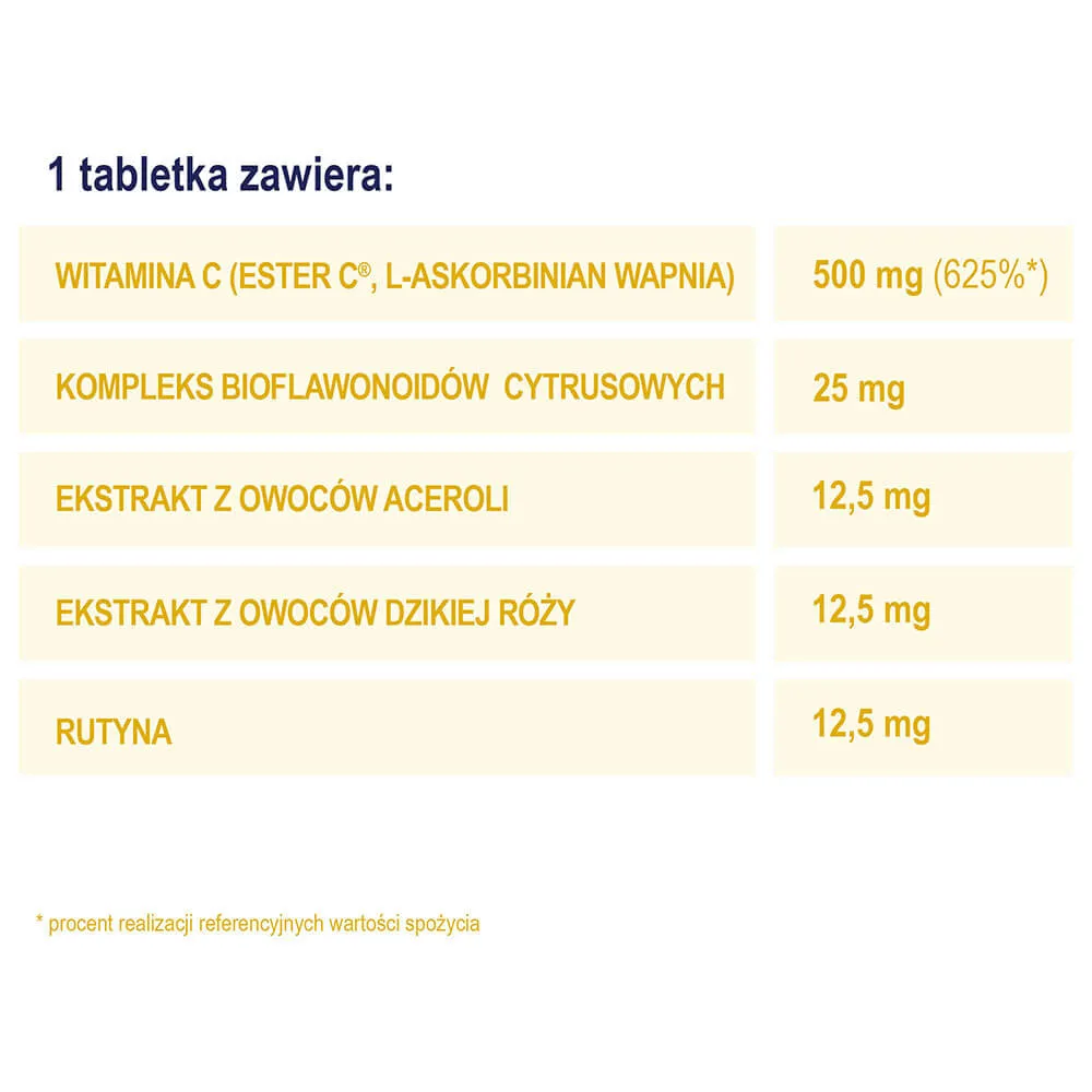 Naturell Witamina C Ester-C Plus, suplement diety, 50 tabletek 