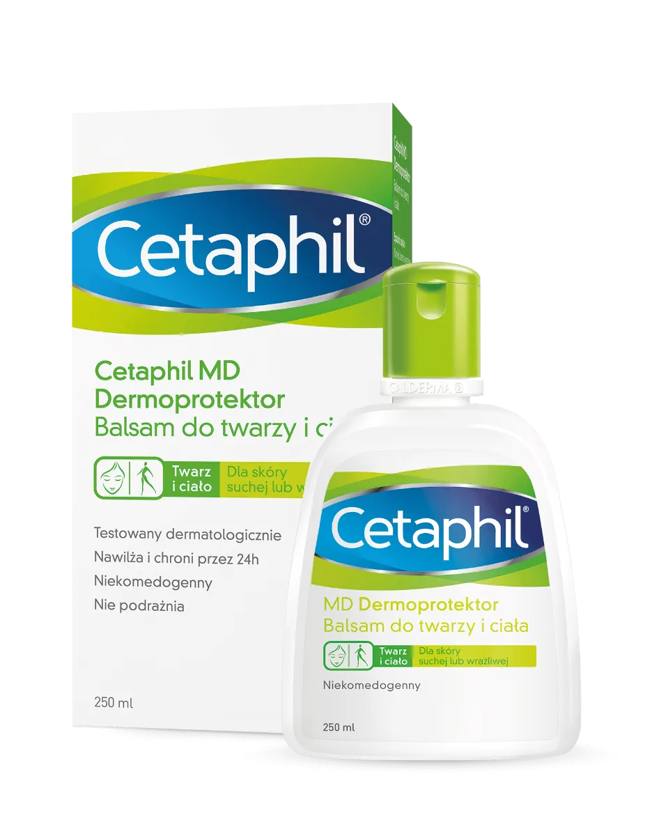 Cetaphil MD dermoprotektor, balsam nawilżający do twarzy i ciała , 250 ml