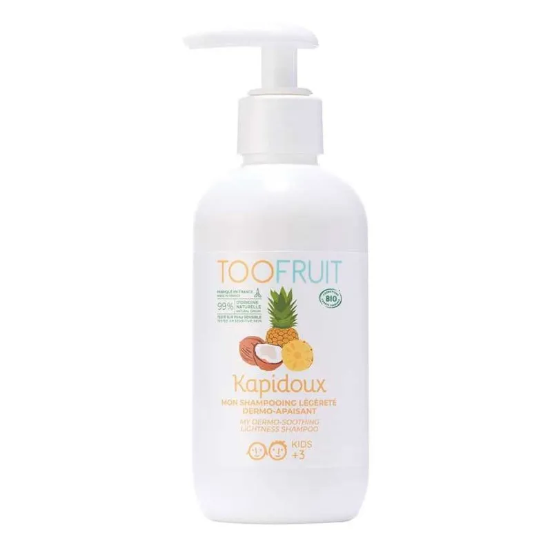 TOOFRUIT szampon dermo-kojący dla dzieci Ananas i Kokos, 200 ml