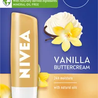 Nivea Vanilla Buttercream pielęgnująca pomadka do ust, 4,8 g