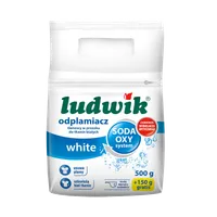 Ludwik White Odplamiacz tlenowy do tkanin białych, 500 g