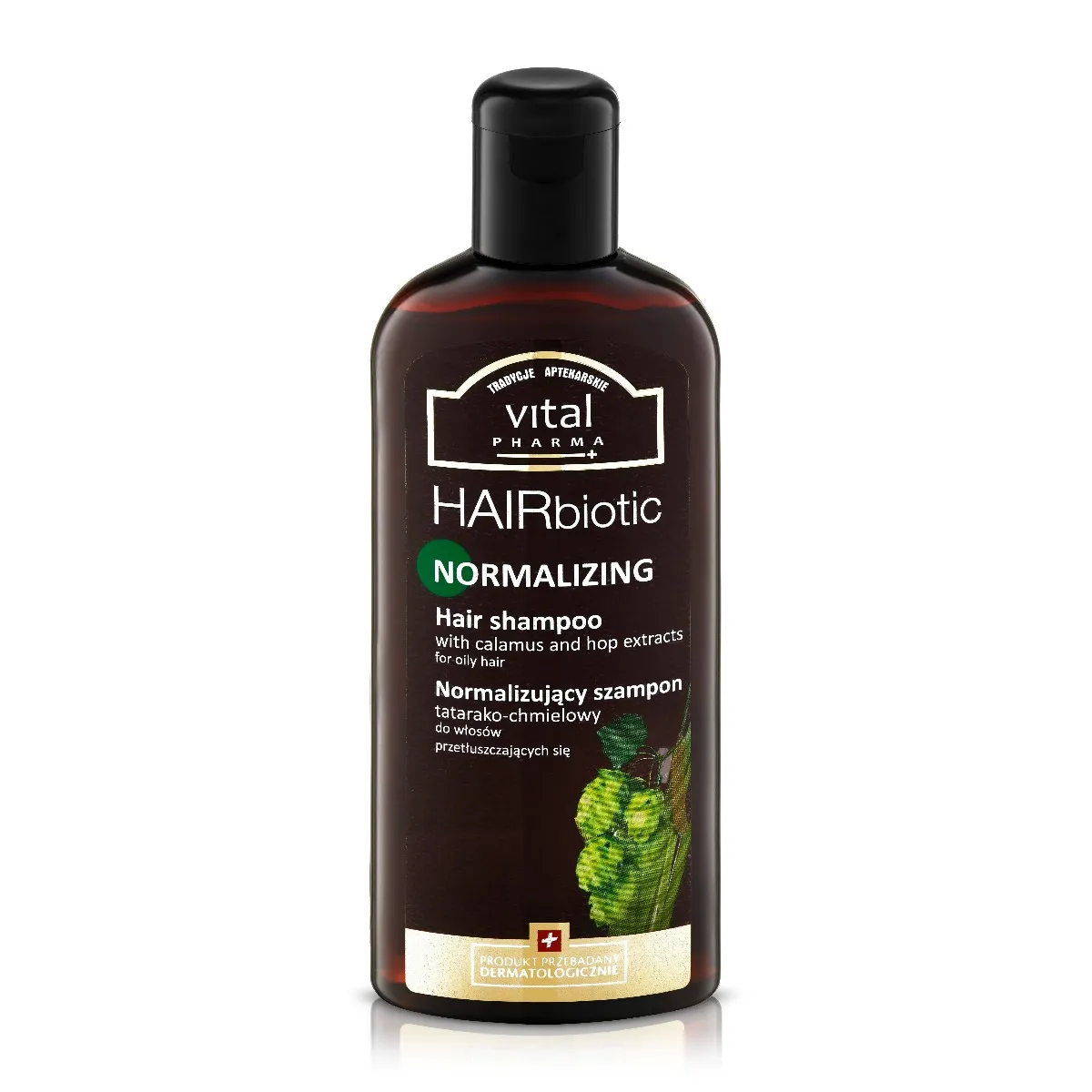Vital Pharma Plus Hairbiotic normalizujący szampon tatarako-chmielowy, 250 ml