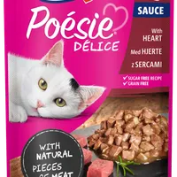 Vitakraft Poésie Délice saszetka z sercami dla kota, 85 g