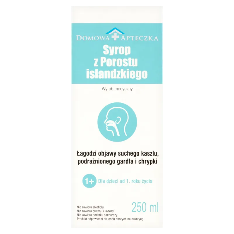 Domowa Apteczka Syrop z Porostu Islandzkiego, 250 ml 
