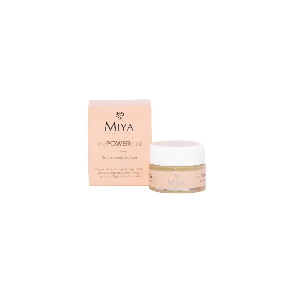 Miya Cosmetics myPOWERelixir serum rewitalizujące, 15 ml