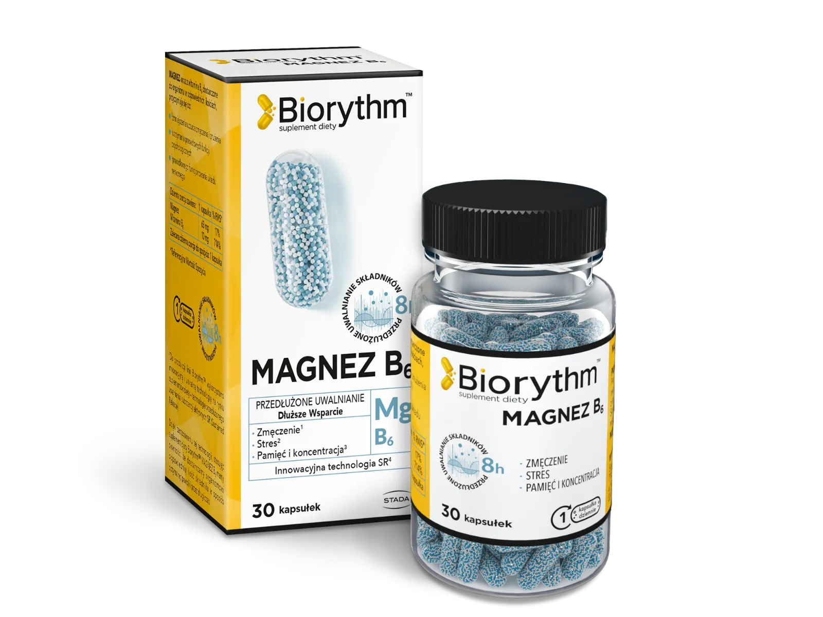 BIOrythm Magnez B6, 30 kapsułek