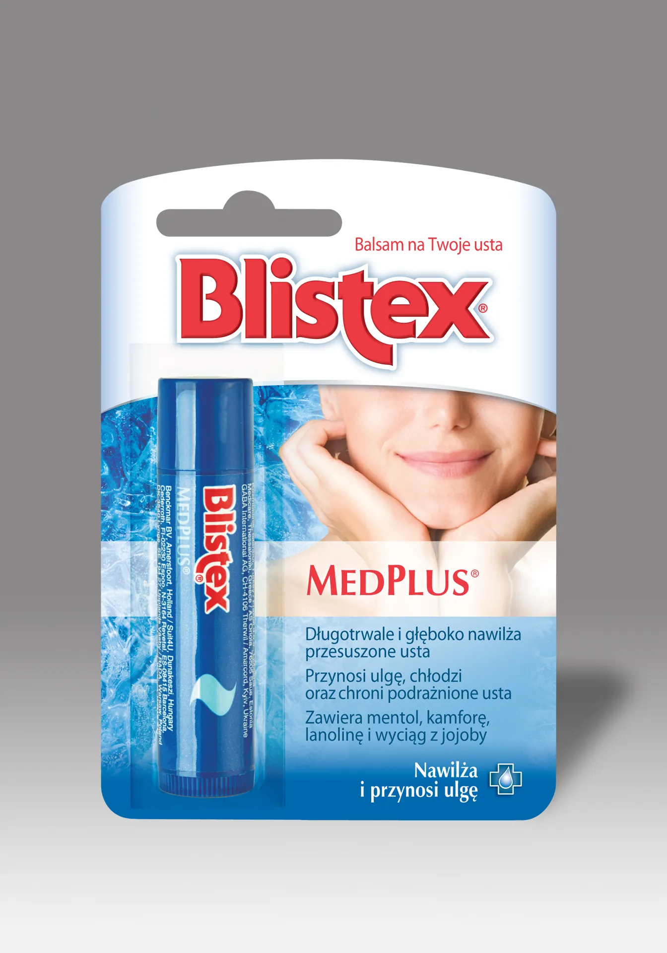 Blistex Medplus, balsam do ust, 1 sztuka