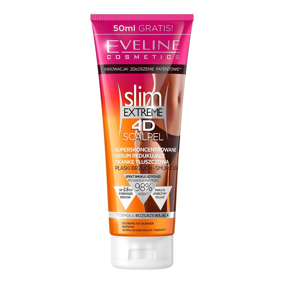 Eveline Cosmetics Slim Extreme 4D Scalpel Serum redukujące tkankę tłuszczową, 250 ml