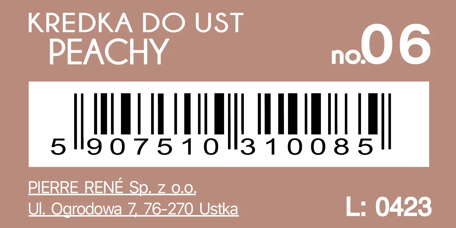 MIYO Lip Contour Scriber Konturówka do ust No. 06 Peachy, 1,2 g 