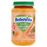 BoboVita rosołek z cielęciny z ryżem po 6 miesiącu życia, 190 g