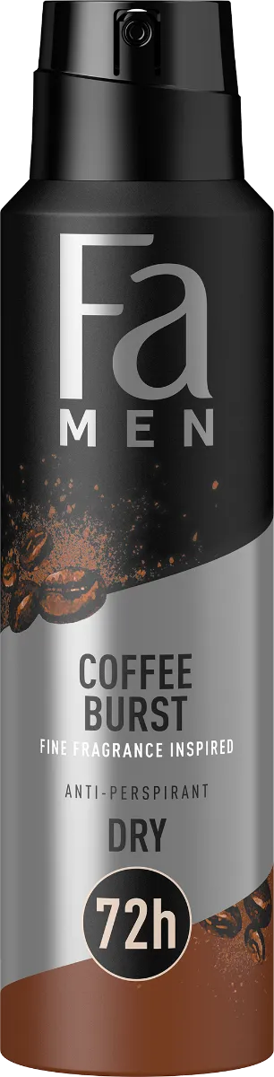 Fa Men Coffe Burst Dezodorant w sprayu, 150 ml