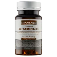 Singularis Superior Witamina D3 2000 IU, suplement diety, 120 kapsułek
