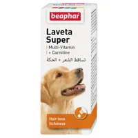 Beaphar Laveta Super Dog Preparat poprawiający kondycję sierści dla psów, 50 ml