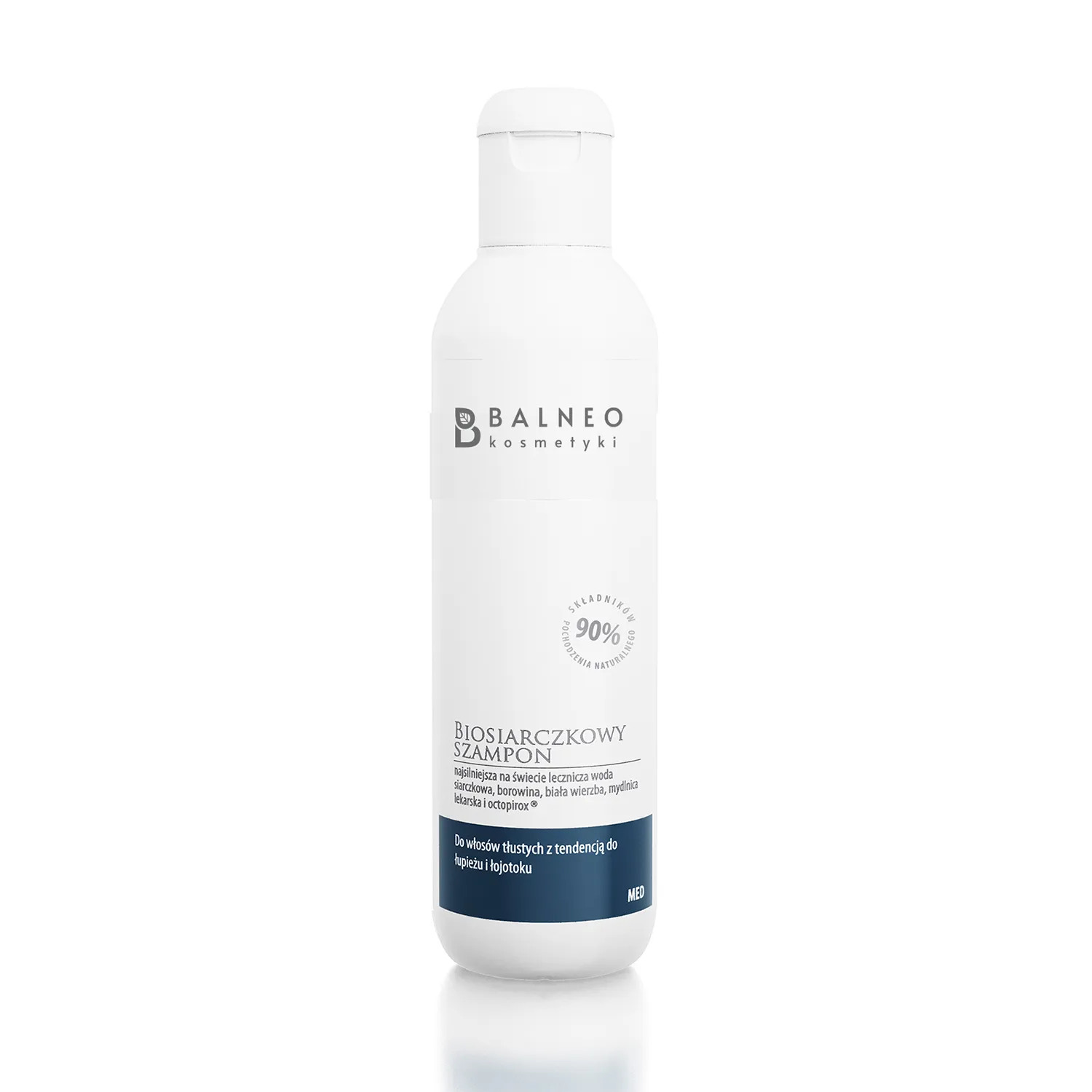Balneokosmetyki biosiarczkowy szampon do włosów tłustych z tendencją do łupieżu i łojotoku, 200 ml