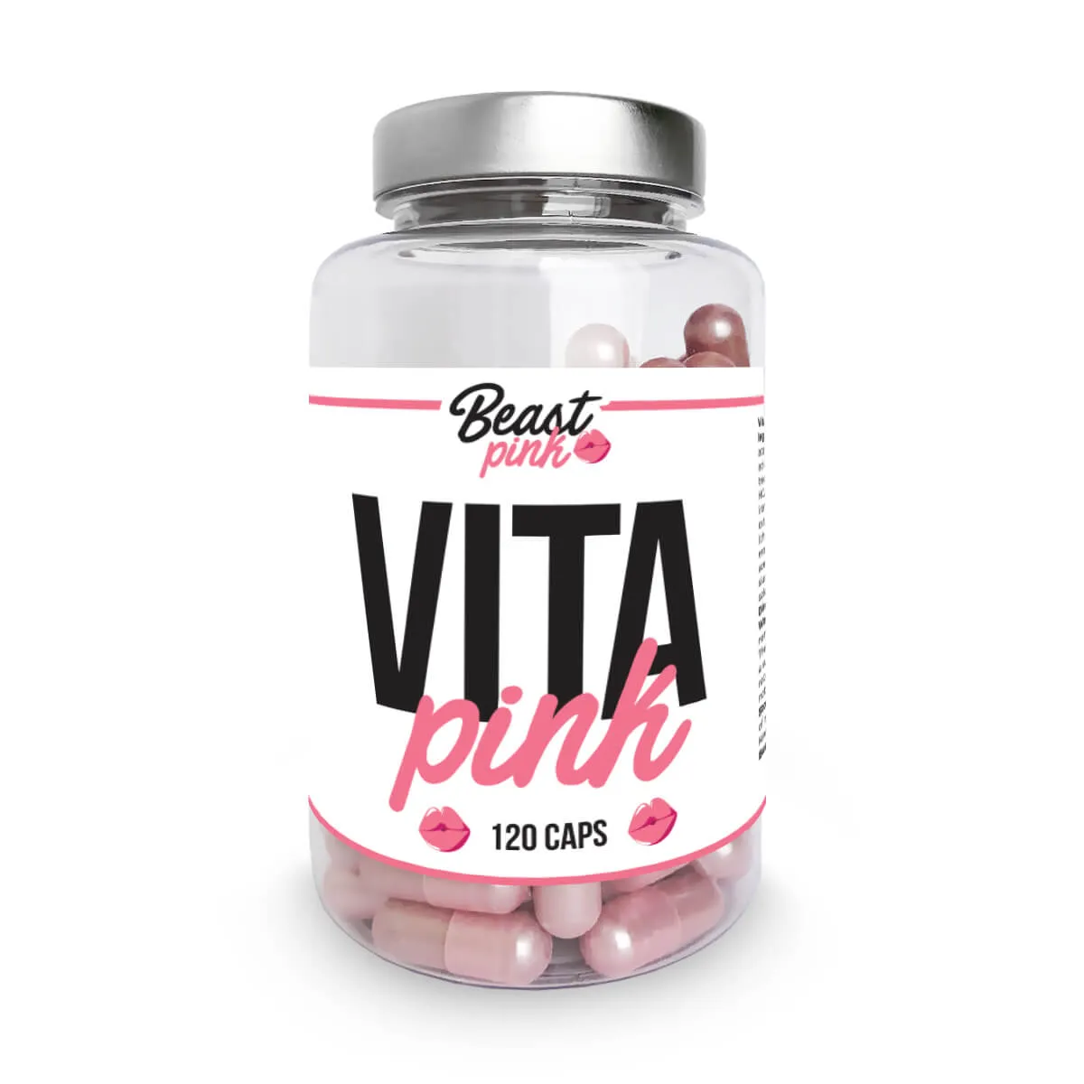 BeastPink Multiwitamina Vita Pink dla kobiet, 120 kapsułek