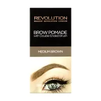 Makeup Revolution Brow Pomade pomada do brwi, medium brown, 2,5 g