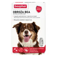Bephar
obroża BEA naturalna zapachowa przeciw pchłom kleszczom meszkom i komarom dla psów
ras średnich i dużych, 1 szt.