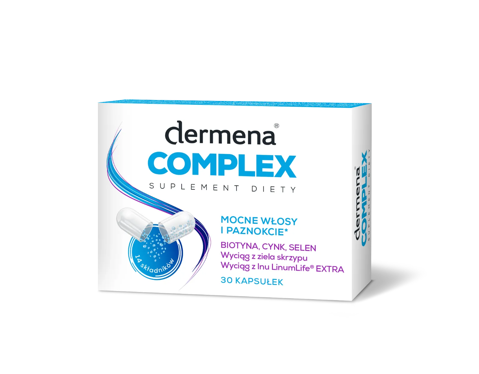 Dermena Complex,  suplement diety, 30 kapsułek