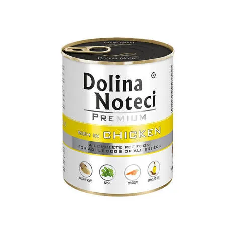 Dolina Noteci Premium Karma mokra bogata w kurczaka dla psów dorosłych, 800 g