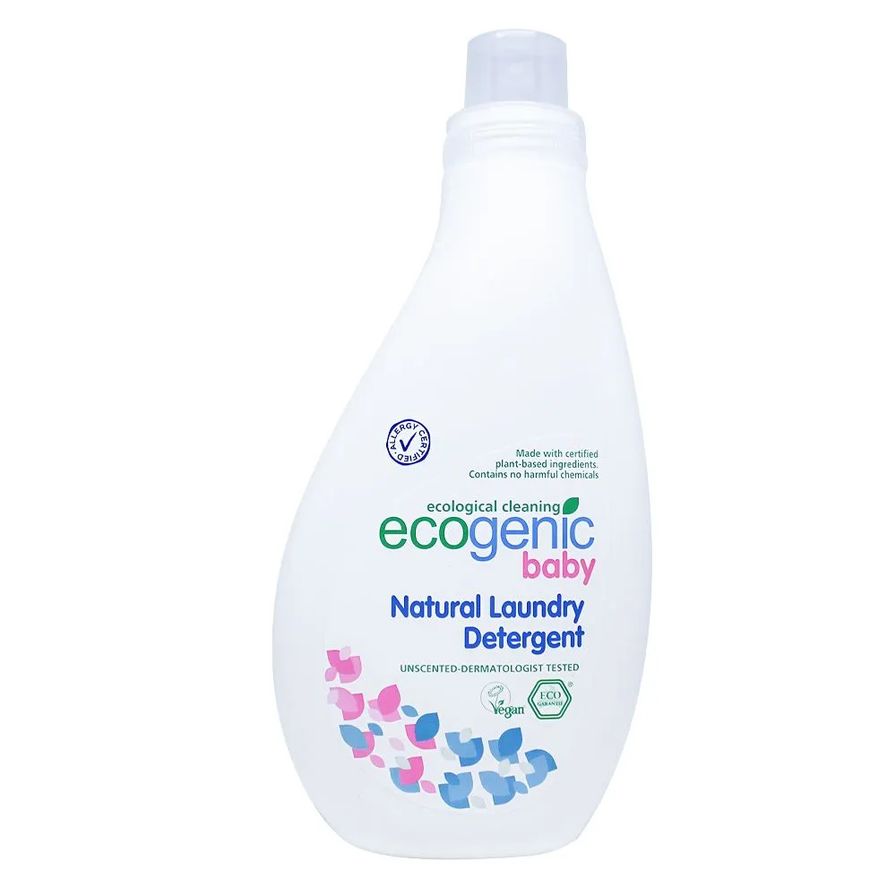 Ecogenic Płyn do prania ubranek dziecięcych bezzapachowy, 1000 ml