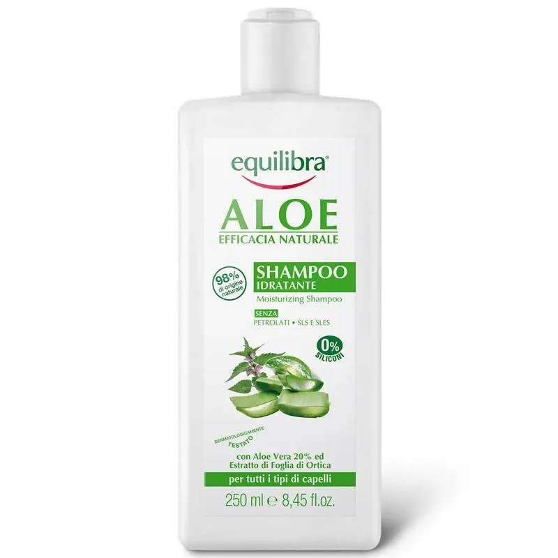 Equilibra Aloesowy,  szampon do włosów, 250 ml