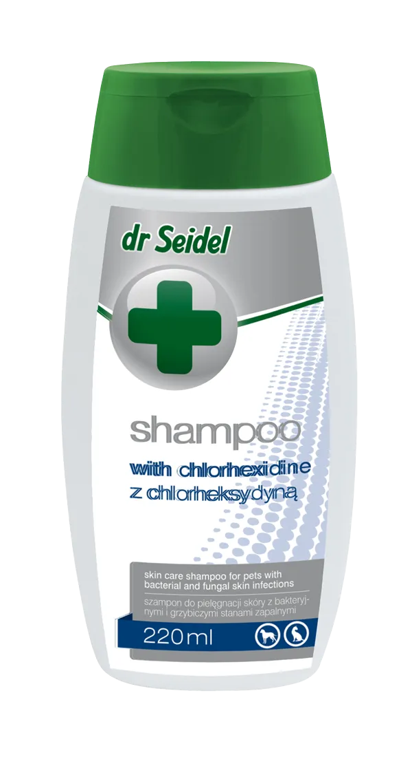 dr Seidel szampon z chlorheksydyną, 220 ml