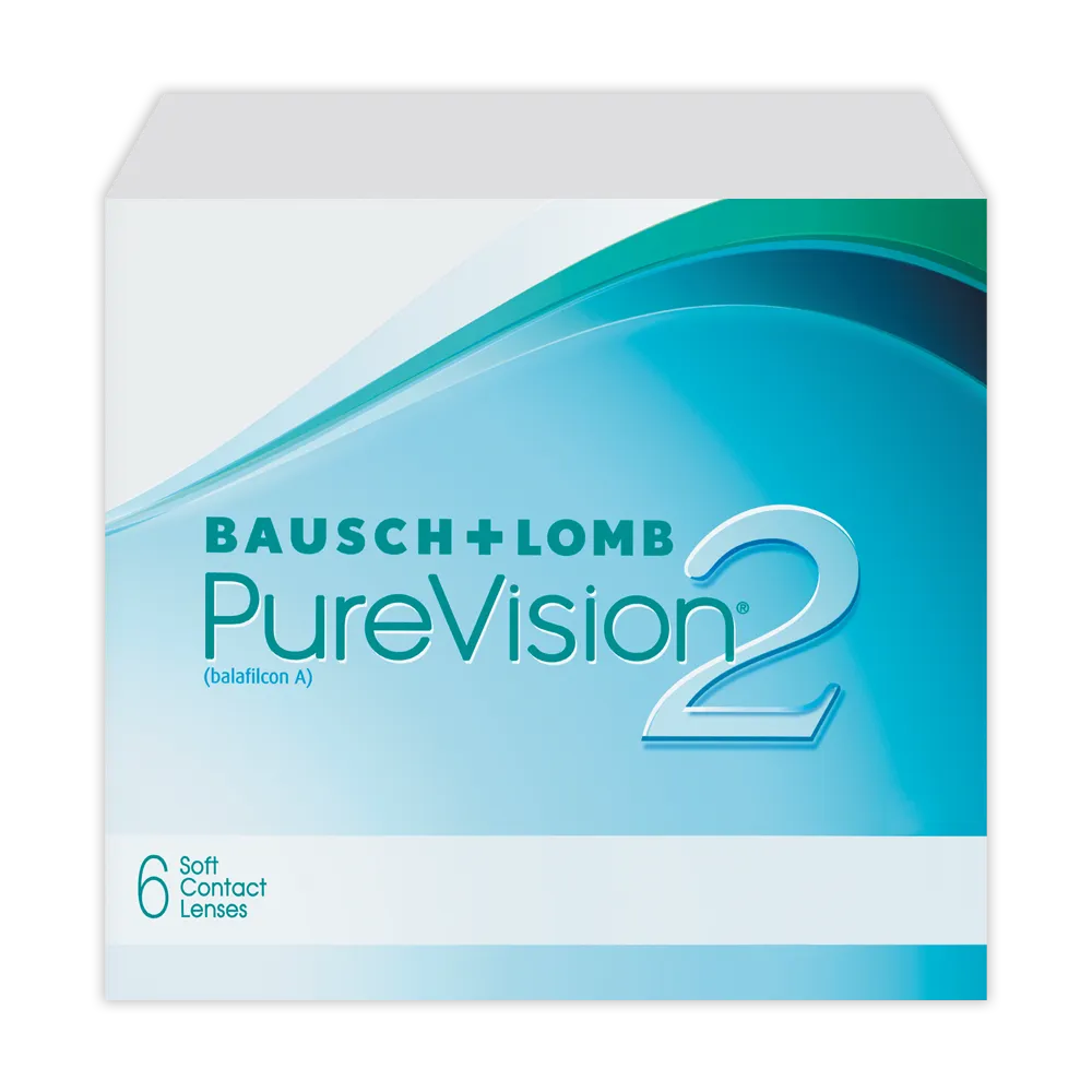 Bausch+Lomb Purevision 2 soczewki kontaktowe miesięczne -0,50, 6 szt.