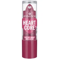 Essence, Heart Core Fruity Lip Balm, balsam owocowy do ust, 05 Bold Blackberry, 3 g