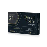 Dervit Forte z biotyną, suplement diety, 60 kapsułek