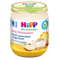 HiPP BIO od pokoleń Musli owocowe z jogurtem po 9. miesiącu, 160 g