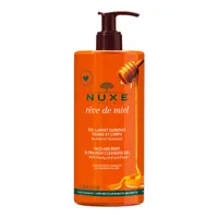 Nuxe Rêve de Miel®, ultrabogaty żel do mycia twarzy i ciała, 750 ml