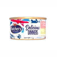 Butcher’s Delicious Dinners mus z łososiem i krewetkami, 85 g