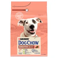 Purina Dog Chow Sensitive sucha karma dla psów z łososiem, 2,5 kg