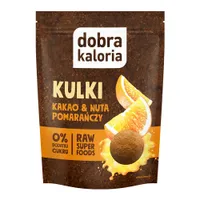 Dobra Kaloria Kulki Kakao & Nuta Pomarańczy, 65 g