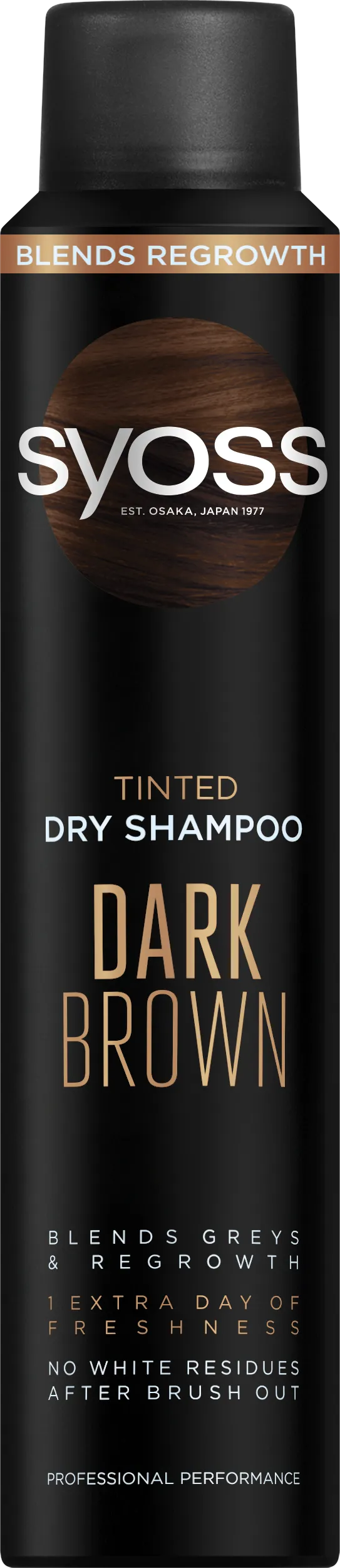 Syoss Dark Brown Suchy szampon do włosów, 200 ml