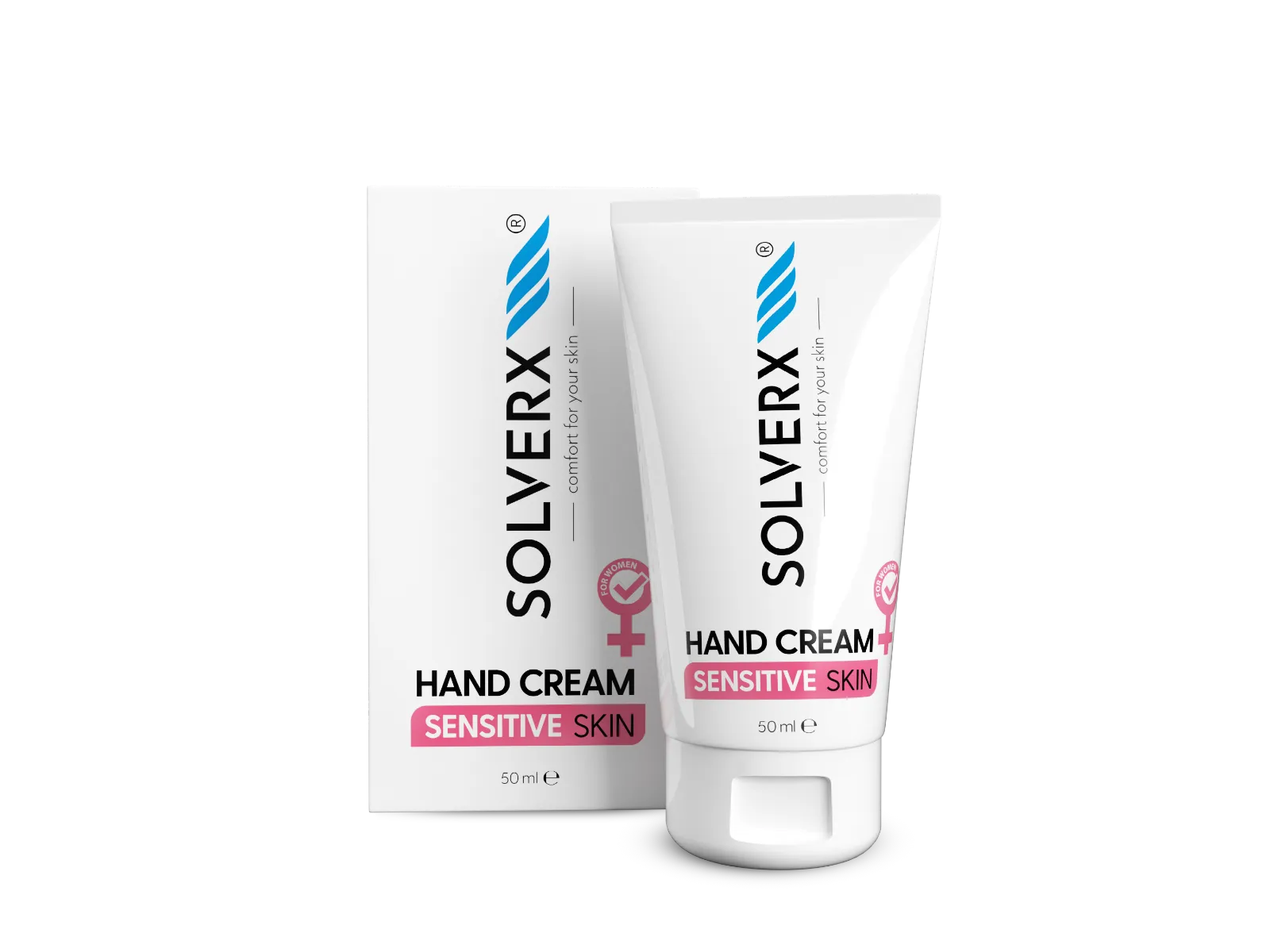 Solverx Sensitive Skin krem do rąk i paznokci, 50 ml