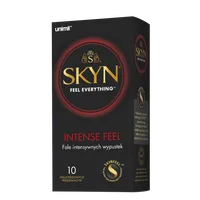 Unimil Skyn Intense Feel, prezerwatywy nielateksowe, 10 sztuk