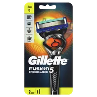 Gillette Fusion Maszynka manualna do golenia dla mężczyzn, 1 szt. + wkłady 2 szt.