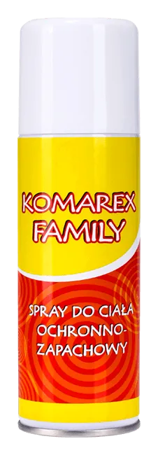 Komarex Family, spray ochronny do ciała, 100 ml
