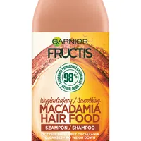 Garnier Fructis Macadamia Hair Food Wygładzający szampon do włosów, 350 ml