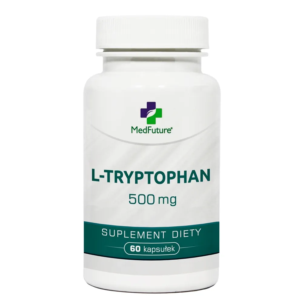 MedFuture  L-tryptophan 500 mg, 60 kapsułek 