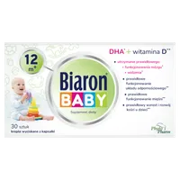 Biaron Baby 12m+, suplement diety, 30 kapsułki twist-off