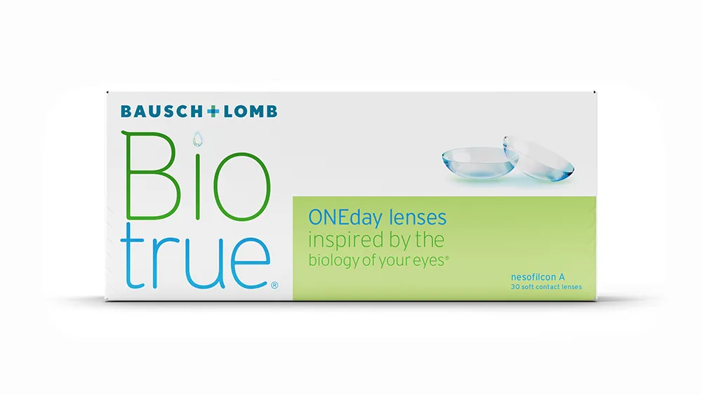 Bausch+Lomb BioTrue Oneday soczewki kontaktowe jednodniowe -0,75, 30 szt.